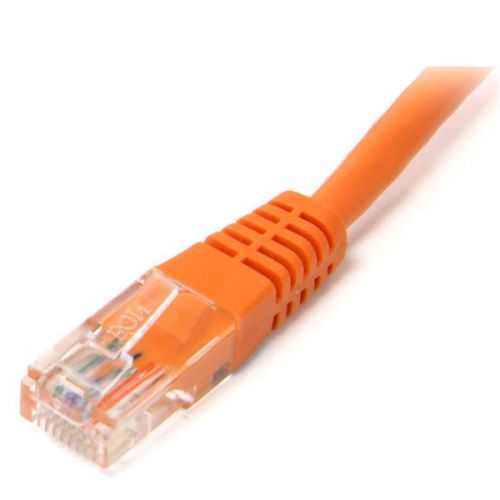 Startech 15ft Orange Molded Cat5e UTP Patch Cable