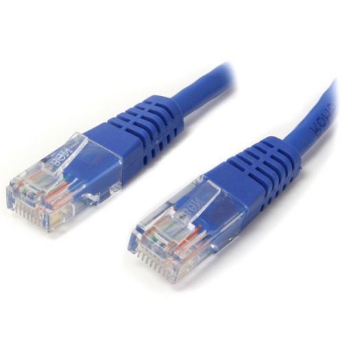 Startech 50ft Blue Molded Cat5e UTP Patch Cable
