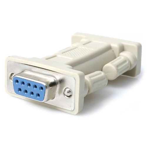 StarTech.com DB9 RS232 Null Modem Adapter Cable FF