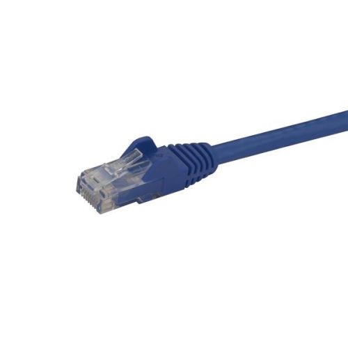 StarTech.com 10m CAT6 Ethernet Cable - Blue CAT 6 Gigabit Ethernet Wire -650MHz 100W PoE RJ45 UTP Snagless with Strain Relief Network Cables 8ST10015105