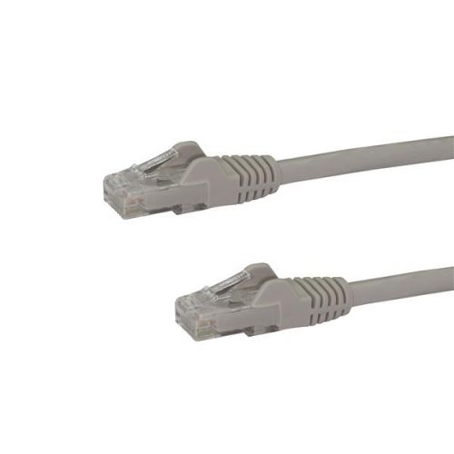 StarTech.com 10m Grey Snagless Cat6 UTP Patch Cable 8STN6PATC10MGR Buy online at Office 5Star or contact us Tel 01594 810081 for assistance