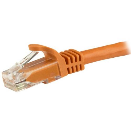 StarTech.com 15m Orange Snagless Cat6 UTP Patch Cable