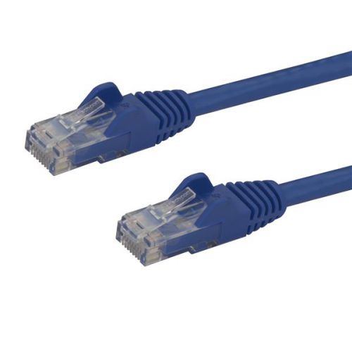StarTech.com 5m Blue Snagless Cat6 UTP Patch Cable Network Cables 8STN6PATC5MBL