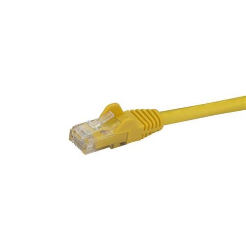StarTech.com 5m Yellow Snagless Cat6 Patch Cable Network Cables 8STN6PATC5MYL