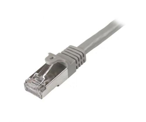 StarTech.com 1m Grey Cat6 Patch Cable Shielded SFTP Network Cables 8STN6SPAT1MGR