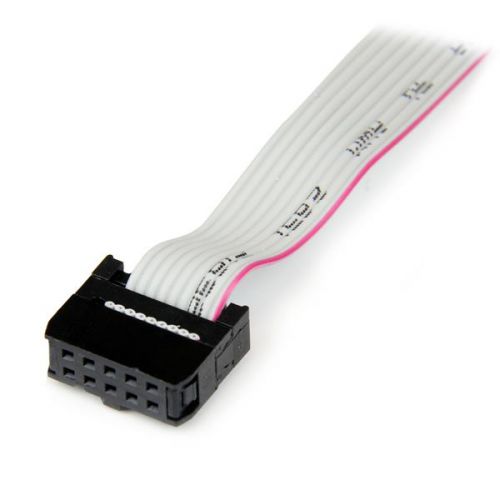 StarTech.com 16in 9 Pin Male to 10 Pin Slot Plate