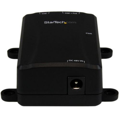 StarTech.com 1 Port Gigabit Midspan PoE and Injector Ethernet Switches 8STPOEINJ1GW