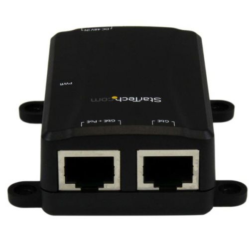StarTech.com 1 Port Gigabit Midspan PoE and Injector Ethernet Switches 8STPOEINJ1GW