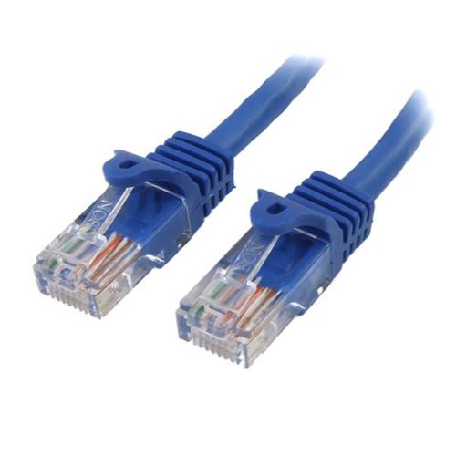 Startech 5ft Blue Snagless Cat5e UTP Patch Cable