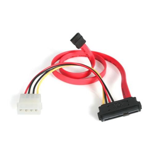 StarTech.com 18in SAS 29 Pin to SATA Cable LP4 Power