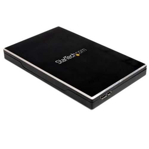 StarTech.com USB3 2.5in SuperSpeed SSD HDD Enclosure Drive Enclosures 8STSAT2510BU32