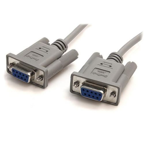 Startech 3m DB9 RS232 Serial Null Modem Cable FF