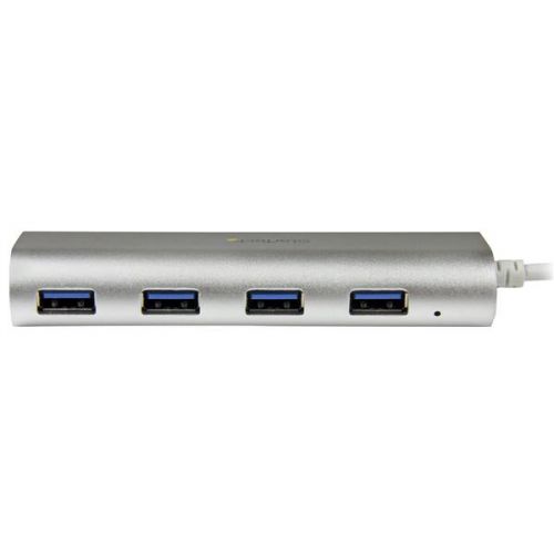 StarTech.com 4 Port USB3 Hub with Built in Cable StarTech.com