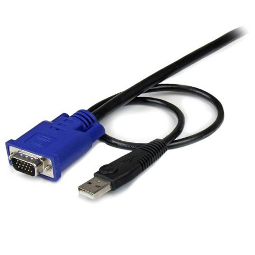 StarTech.com 15ft 2in1 Ultra Thin USB KVM Cable