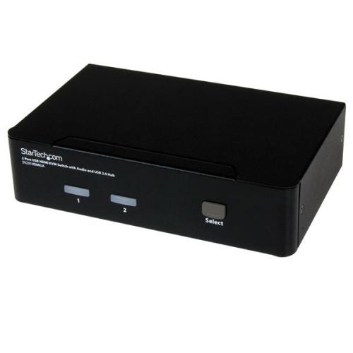 StarTech.com 2 Port USB HDMI KVM Switch with Audio