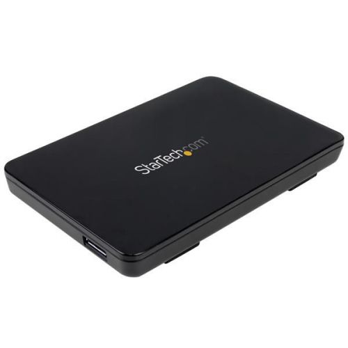 StarTech.com USB3.1 ToolFree Enclosure for 2.5in SATA Hard Disks 8STS251BPU313