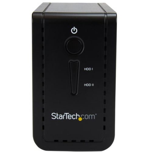 StarTech.com USB 3.1 2 Bay 3.5in HDD Enclosure RAID