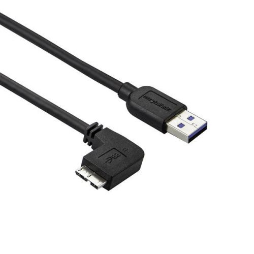 StarTech.com 1m USB 3.0 A to Micro B Left Angle Slim