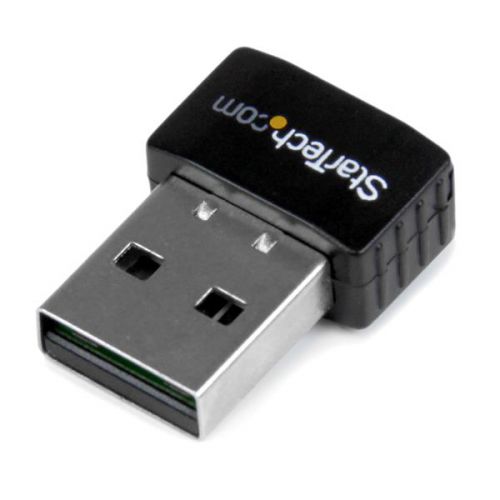 8STUSB300WN2X2C | The USB300WN2X2C USB Wireless Network Adapter lets you add 300 Mbps Wireless-N connectivity to your desktop or laptop system through USB 2.0. With a compact, lightweight design, the adapter is extremely portable, and is unobtrusive when connected to your system - you can even leave it connected to your laptop when in a carrying bag, without worrying about damaging the adapter or the host port while on the move.The USB wireless adapter is capable of data transfer rates up to 300Mbps over a 2.4GHz 802.11n WiFi network (backward compatible with 802.11b/g), through a 2 Transmitter / 2 Receiver antenna design. The adapter also supports security options such as WEP, WPA or WPA2, as well as quick device connection through Wireless Protected Setup (WPS), for a reliable and secure connection.