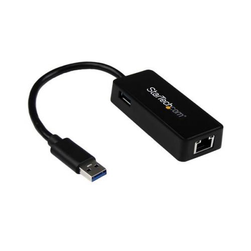 StarTech.com USB 3.0 to Gigabit Ethernet Adapter NIC 8STUSB31000SPTB Buy online at Office 5Star or contact us Tel 01594 810081 for assistance