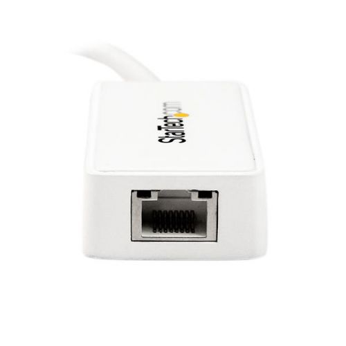 StarTech.com USB 3.0 to Gigabit Ethernet Adapter NIC with USB Port 8ST10024432
