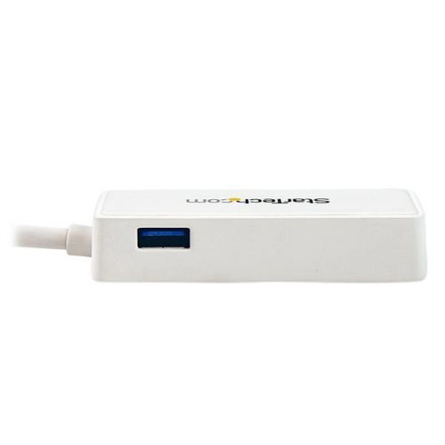 StarTech.com USB 3.0 to Gigabit Ethernet Adapter NIC with USB Port 8ST10024432 Buy online at Office 5Star or contact us Tel 01594 810081 for assistance