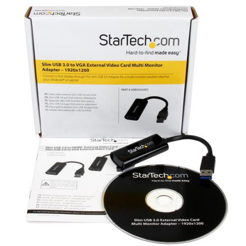 StarTech.com Slim USB 3.0 to VGA Adapter