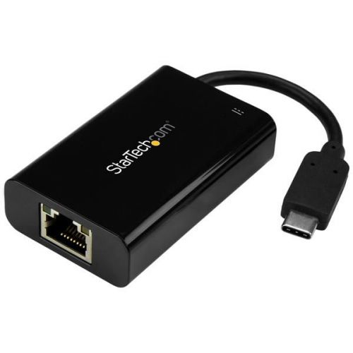 StarTech.com USBC to Ethernet Adapter PD Charging