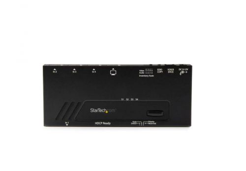 StarTech.com 4 Port HDMI Auto Video Switch 4K Fast