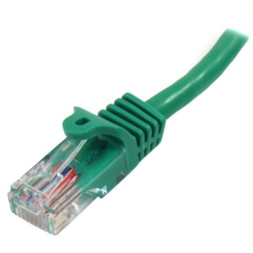 StarTech.com 1m Green Snagless Cat5e Patch Cable 8ST45PAT1MGN Buy online at Office 5Star or contact us Tel 01594 810081 for assistance