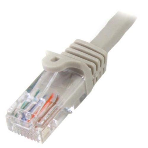 StarTech.com 7m Grey Snagless Cat5e Patch Cable Network Cables 8ST45PAT7MGR