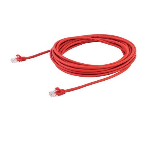 StarTech.com 7m Red Snagless Cat5e Patch Cable Network Cables 8ST45PAT7MRD