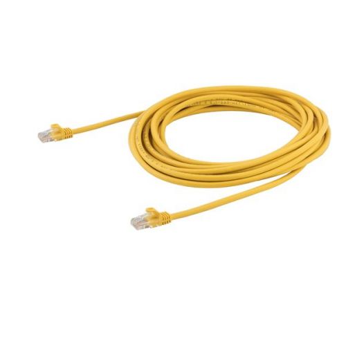 StarTech.com 7m Yellow Snagless Cat5e Patch Cable