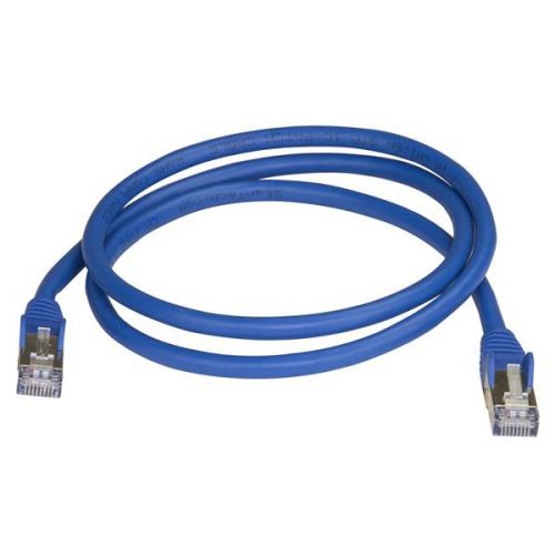 Deliver high-performance 10 Gigabit network connections, free of noise and EMI/RFI interference.Our shielded Cat6a cables ensure fast and dependable 10 Gigabit network connections by protecting against electromagnetic interference (EMI/RFI) and noise. The result is a fast and safe network.Each cable is tested for up to 500 MHz frequency and is more than suitable for 10GBase-T Ethernet networks.Plus, the RJ45 connectors are both snagless and moulded to prevent damage to the connector clips and the cable. This helps to avoid accidental disconnections and decreases in network performance.Available in a variety of lengths and colours, our shielded Cat6a cables help you complete your network solutions, allowing you to organise your cable runs and identify network connections.