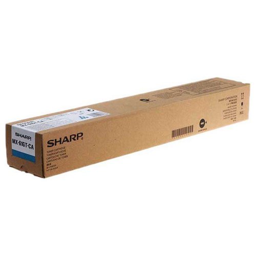 Sharp High Capacity Cyan Toner Cartridge 24k pages - MX61GTCA  SHMX61GTCA