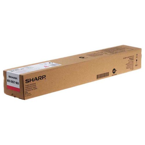 Sharp High Capacity Magenta Toner Cartridge 24k pages - MX61GTMA SHMX61GTMA Buy online at Office 5Star or contact us Tel 01594 810081 for assistance