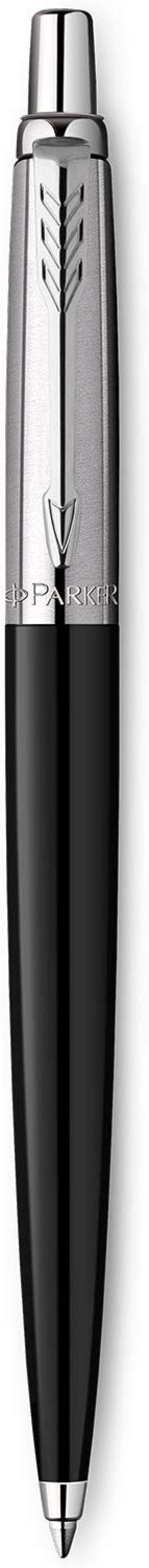 Parker Jotter Ballpoint Pen Black Barrel Blue Ink