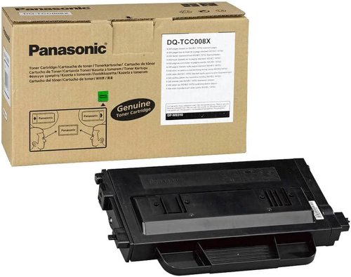 OEM Panasonic DQTCC008X Black 8000 Pages Original Toner