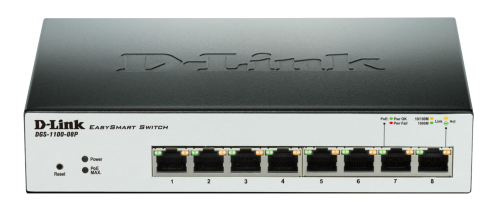8 Port PoE L2 Gigabit EasySmart Switch