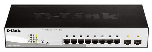 D-Link 8 Port Managed L2 Gigabit Power over Ethernet Network Switch
