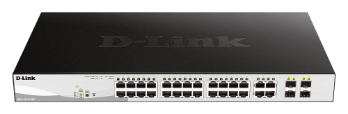 D-Link DGS-1210-28MP Managed L2 Gigabit Power over Ethernet 1U Network Switch