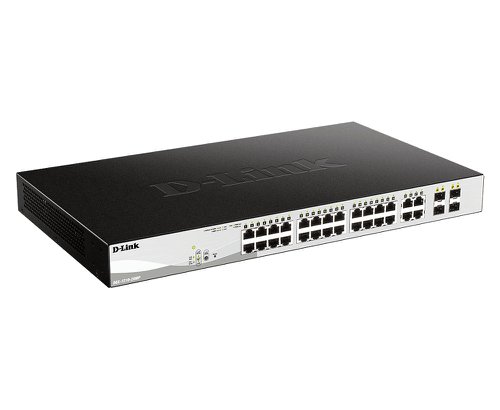 D-Link DGS-1210-28MP Managed L2 Gigabit Power over Ethernet 1U Network Switch