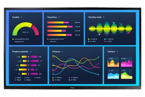 OP651RK 65in 4K HDMI USB TOUCH DISPLAY