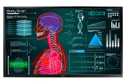 OP751RK 75in 4K HDMI USB TOUCH DISPLAY