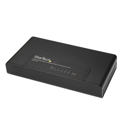 StarTech.com 5 Port Unmanaged Gigabit Ethernet Switch Ethernet Switches 8STDS51002GB