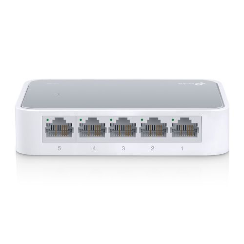 TP Link 5 Port 10 100Mbps Unmanaged Fast Ethernet Desktop Network Switch White