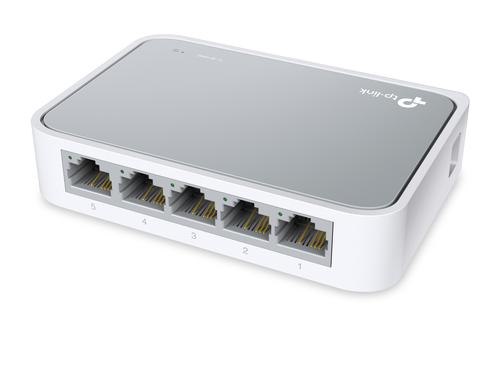 TP Link 5 Port 10 100Mbps Unmanaged Fast Ethernet Desktop Network Switch White Ethernet Switches 8TPTLSF1005DV14