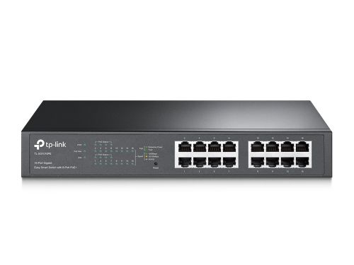 TP-Link 16 Port GB Desktop Switch with 8x PoE Ethernet Switches 8TPTLSG1016PE