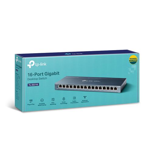 TP-Link 16 Port Unmanaged Gigabit Desktop Switch