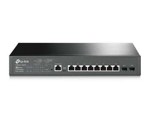 JetStream 8 Port PoE Switch with 2 xSFP
